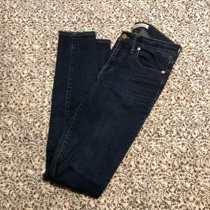 Madewell 9” High Riser Skinny Skinny Jeans